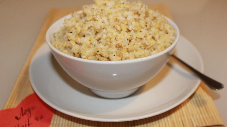 Рецепт пшеничной каши на курином бульоне