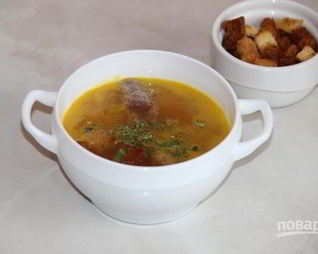 Гороховый суп из говядины