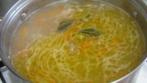 гороховый суп на косточке