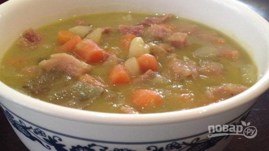 Рецепт горохового супа простого