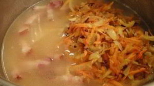 гороховый суп с беконом