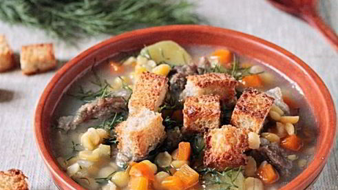 гороховый суп с говядиной в мультиварке