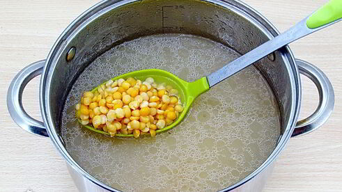 гороховый суп с грибами