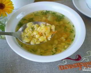 Гороховый суп с картофелем