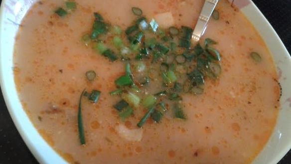 Рецепт Горохового супа с колбасным сыром