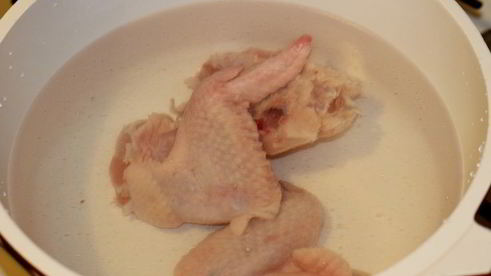 гороховый суп с копченой курицей