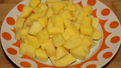 гороховый суп с копченой курицей