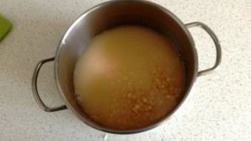 гороховый суп с копченой рулькой