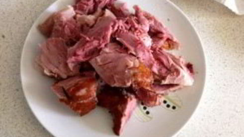 гороховый суп с копченой рулькой