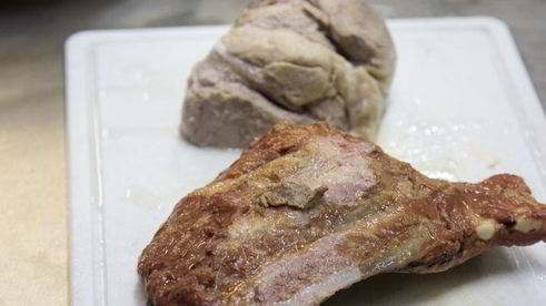 гороховый суп с копченостями