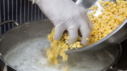 гороховый суп с копченостями