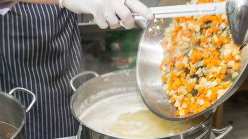 гороховый суп с копченостями