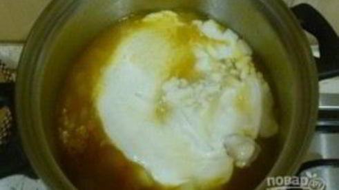 гороховый суп с курицей на кокосовом молоке