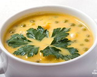 Гороховый суп с ребрышками