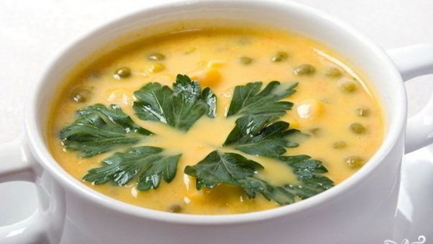 Рецепт горохового супа с ребрышками