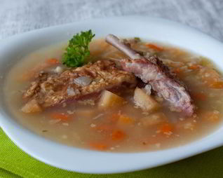 Гороховый суп с репой