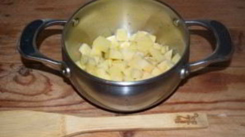 гороховый суп с сыром