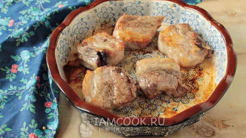 гороховый суп с запеченными ребрышками