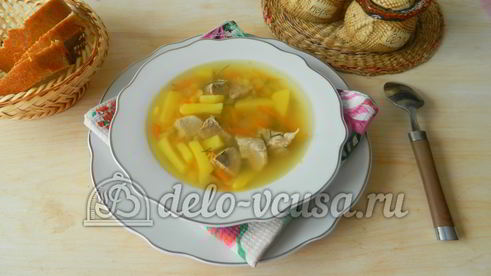 гороховый суп со свининой