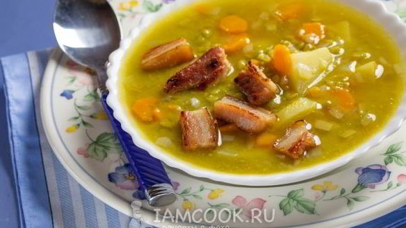 Рецепт Горохового супа в скороварке