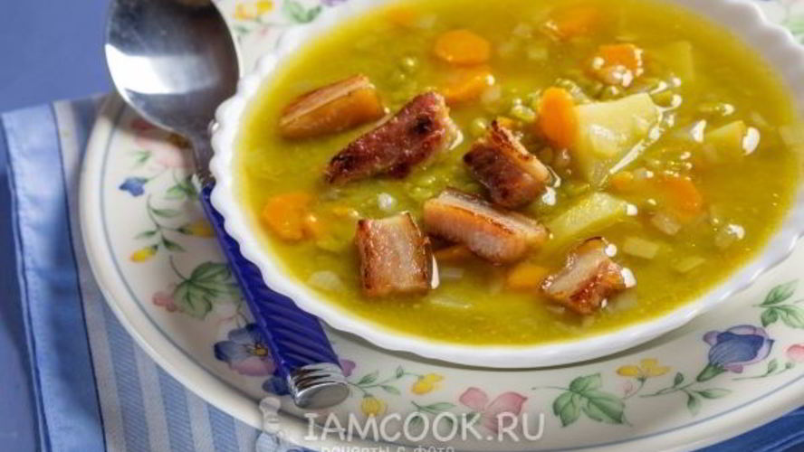 Рецепт горохового супа в скороварке