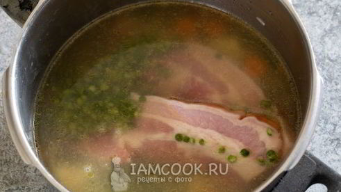 гороховый суп в скороварке