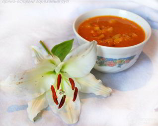 Пряно-острый гороховый суп