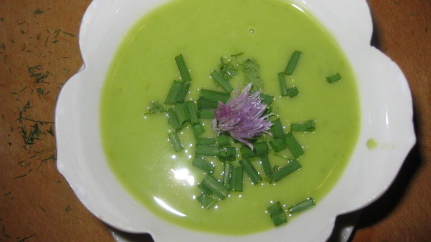 Рецепт супа из молодого гороха