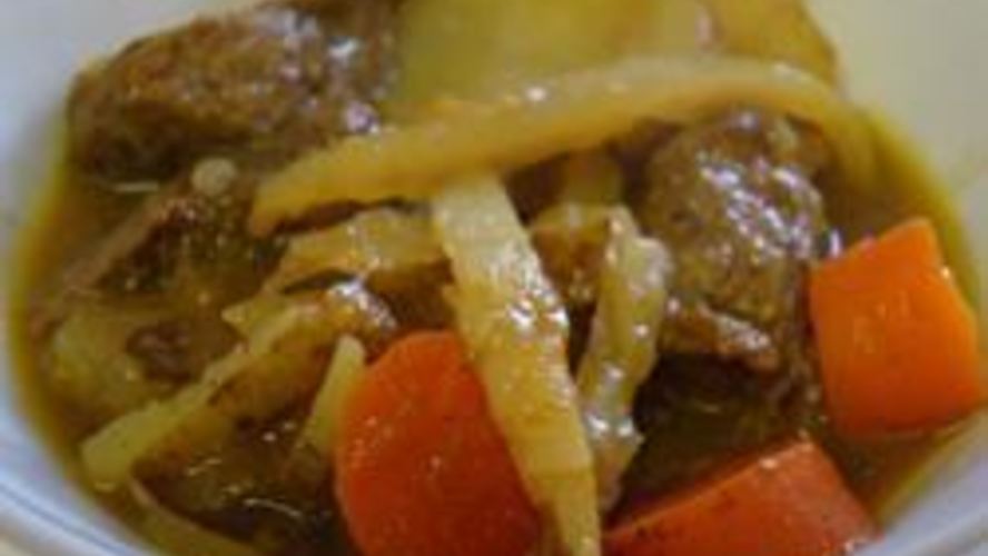 Рецепт говяжьего супа с карри