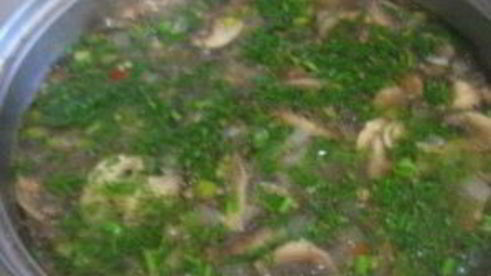 гречневый суп с грибами