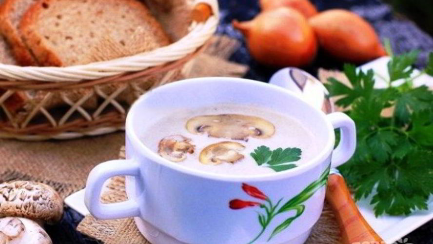 Рецепт грибного крема-супа по-фламандски