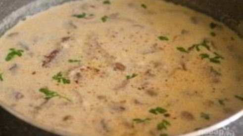 грибной суп с шампиньонами