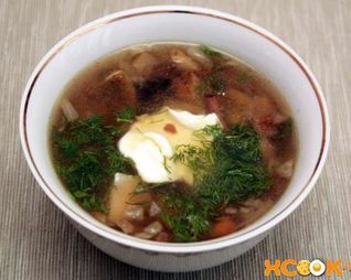 Грибной суп