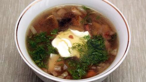 грибной суп