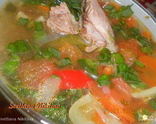 Густой суп Паприка