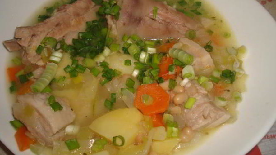 Рецепт испанского крестьянского супа оллада