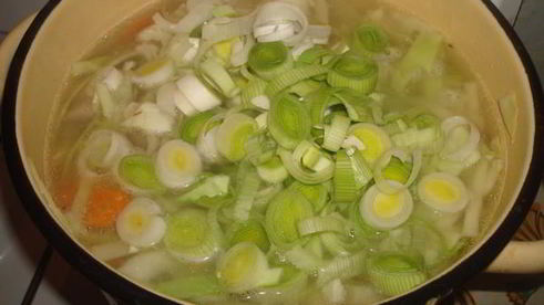 испанский крестьянский суп оллада