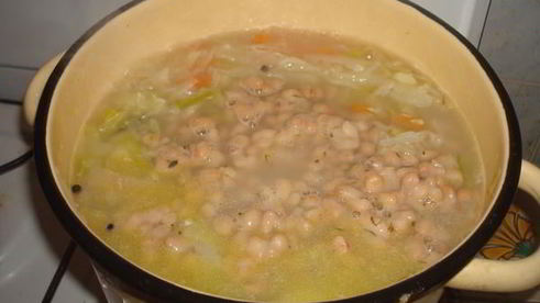 испанский крестьянский суп оллада