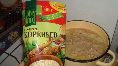 испанский крестьянский суп оллада