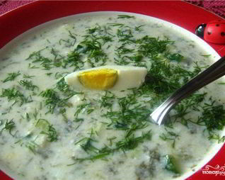 Холодник из щавеля