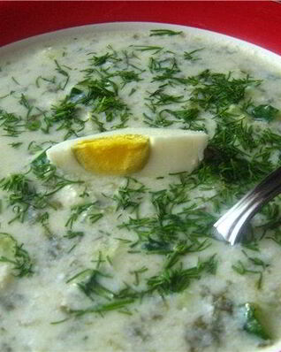 Холодник из щавеля