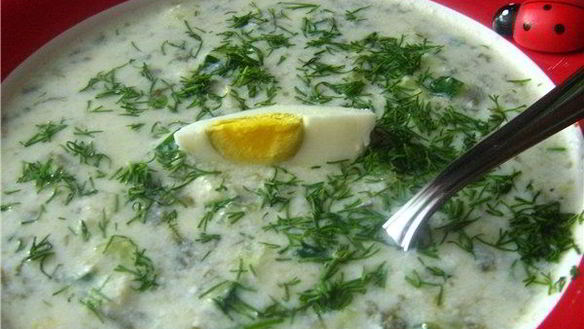 Рецепт Холодника из щавеля