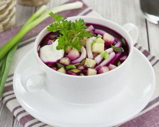 Холодник из свеклы