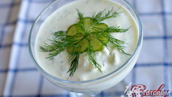 Рецепт Холодного огуречного супа