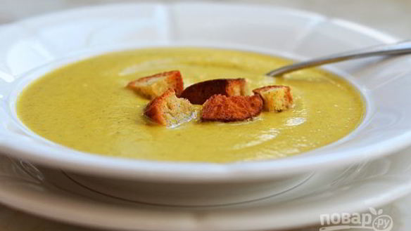 Рецепт Крема-супа с брокколи и сыром