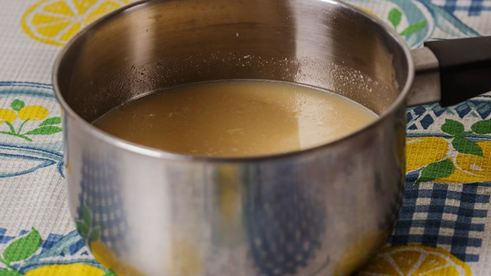 кукурузный крем-суп с креветками