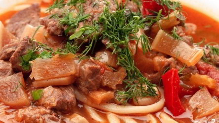 Рецепт лагмана из свинины