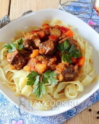 Лагман в мультиварке