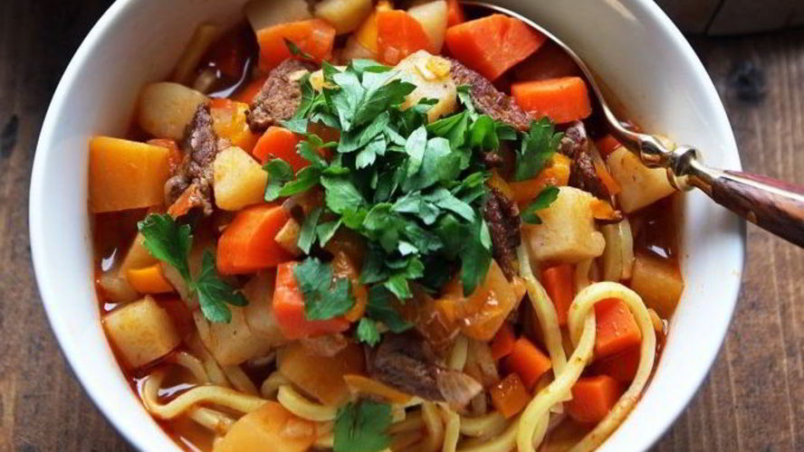 Рецепт супа лагман