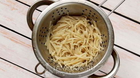 молочный суп с макаронами